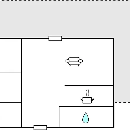 Дом отдыха In With Kitchen Broager